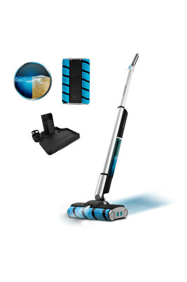 FreeGo Wash Twice Spray Kablosuz Elektrikli Mop ürün fotoğrafı