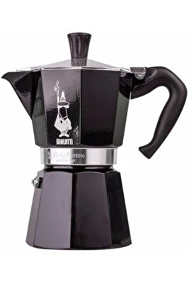 Moka Pot Express 3 Cup Siyah ürün fotoğrafı