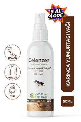 Karınca Yumurtası Yağı İstenmeyen Tüyler İçin Tüy &amp; Tüy Azaltıcı Cilt Bakımı Ant Egg 50ml ürün fotoğrafı