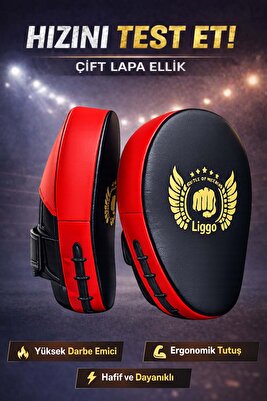 Strike Boks Lapası Çift Ellik Boks Elliği Boks Lapa Kick Boks Muay Thai Vuruş Lapası ürün fotoğrafı