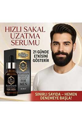 Hızlı Etkili Sakal Uzatma Serumu &amp;Beard Oil&amp;Bıyık Serumu Güclü sonuc ürün fotoğrafı