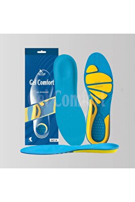 GC14 | Yumuşak Jel, Rahat, Konfor, Günlük ve Spor Ayakkabılar İçin Ortopedik Destekli İç Tabanlık ürün fotoğrafı