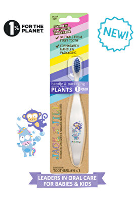 Jack N Jill Doğal Diş Fırçası - Unicorn ürün fotoğrafı