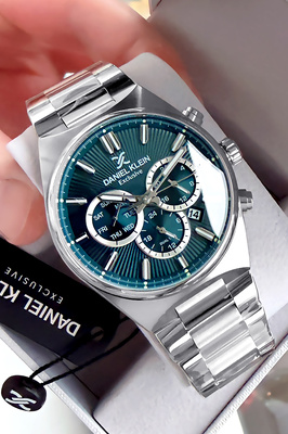 Exclusive Erkek Kol Saati Özel Kutulu 3 Atm Su Geçirmez Gümüş Renk Çelik Kordon Cbk449 ürün fotoğrafı