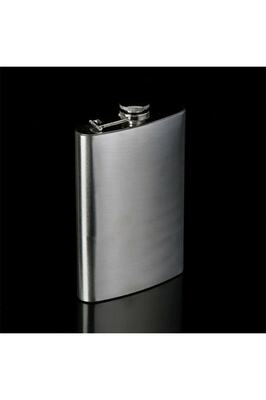 6 Oz Paslanmaz Çelik Cep Matarası Kamp Içki Likör Viski Konyak Şişesi ürün fotoğrafı