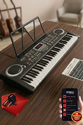 Ps-1500bk Başlangıç Için 61 Tuşlu Org Notalık Adaptör Öğrenim Metodu (100 SES 100 RİTİM) ürün fotoğrafı