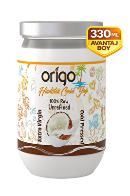 330 ml Saf Hindistan Cevizi Yağı (SOĞUK SIKIM) Sertifikalı Cam Kavanoz 🥥 ürün fotoğrafı