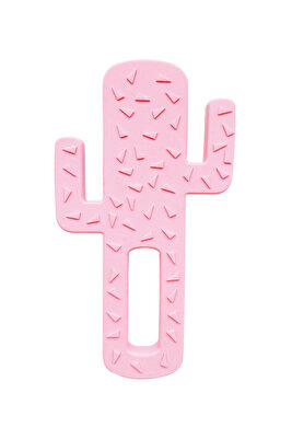 Kaktüs Silikon Diş Kaşıyıcı Pembe 3 Ay+ ürün fotoğrafı