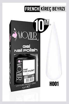 Kalıcı Oje Uv Led H001 (KİREÇ BEYAZI) 10ml ürün fotoğrafı