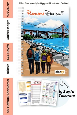 Planlama Defteri Tyt - Ayt - Lgs - Kpss Sınav Planlama Defteri ürün fotoğrafı