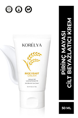 Pirinç Mayası Leke Karşıtı Beyazlatıcı Krem - Rice Yeast Whitening Cream 50 ml ürün fotoğrafı