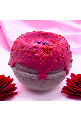 Romantika Köpüren Banyo Topu 240 gr, Banyo Bombası, Jakuzi &amp; Küvet Kullanımı İçin ( Kakao Yağlı Sos) ürün fotoğrafı