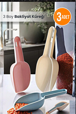 3 Boy Baharat Bakliyat Erzak Un Çay Şeker Ve Jumbo Boy Deterjan Küreği ürün fotoğrafı