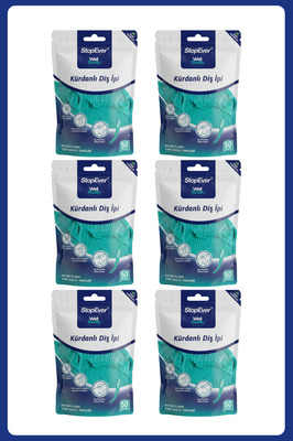 Well Tooth Kürdanlı Diş Ipi - Nane Ferahlığı - 6x50 Adet - Taşıma Kılıflı ürün fotoğrafı