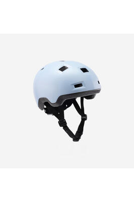 Btwin Çocuk Paten/Kaykay/Scooter/Bisiklet Kaskı - Pastel Mavi - B100 ürün fotoğrafı