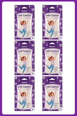 Lady Comfort Regl Ağrılarına Karş Isıtıcı Ped | 6’li Paket ( 6 X 2 ) ürün fotoğrafı