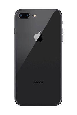 Iphone 8 Plus Arka Pil Batarya Kapağı Siyah ürün fotoğrafı