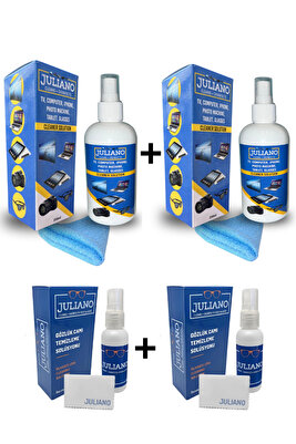 3 ADET - Gözlük, Cep Telefonu, Led, Bilgisayar, Ekran, Laptop, Tablet, Televizyon, Kamera Temizlik S ürün fotoğrafı