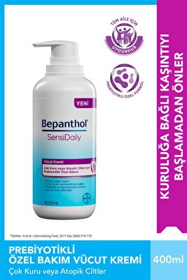 SensiDaily Vücut Kremi 400 ml ürün fotoğrafı