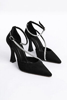 Kadın Topuklu Ayakkabı Taş Bantlı Zarif Stiletto 9cm ürün fotoğrafı