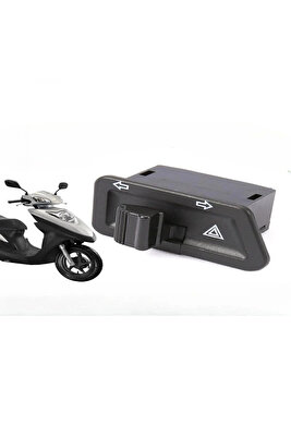 Scooter Motorsiklet 4’lü sinyal düğmesi Üniversal Uyum ürün fotoğrafı