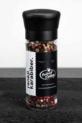 Renkli Karabiber 50gr (Değirmen Kapak) ürün fotoğrafı