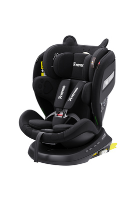 Bear 360 Derece Dönebilir Yatabilir 0-36 Kg Isofixli Oto Koltuğu Gri ürün fotoğrafı