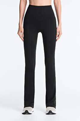 Kadın Siyah Flare Comfort Pantolon ürün fotoğrafı