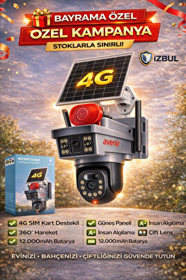 2026 Yeni Versiyon , Yapay Zeka,4g Güneş Enerjili solar Sim Kartlı ,6 Mp,Güçlü Batarya ürün fotoğrafı