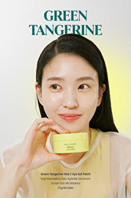 Yeşil Mandalina Özlü, Aydınlatıcı Göz Altı Maskesi Green Tangerine Vita C Eye Gel Patch ürün fotoğrafı
