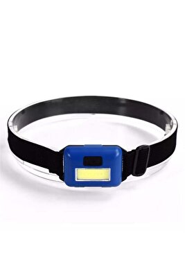 T-89 3 Watt Cob Ledli AAA Pilli Mini Kafa Lambası Feneri ürün fotoğrafı