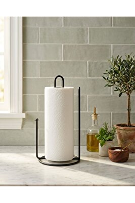 Siyah Tezgah Üstü Kağıt Havluluk ürün fotoğrafı