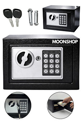 Pro Seri Elektronik Şifreli Para Çelik Ve Otel Kasası 3 mm Montaj Ekipmanları Hediyeli Paslanmaz ürün fotoğrafı