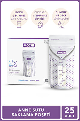 Anne Sütü Saklama Poşeti 25 Adet ürün fotoğrafı