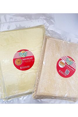 Yufka Seti (1 KG BAKLAVALIK YUFKA-1 KG SU BÖREKLİK YUFKA) ürün fotoğrafı