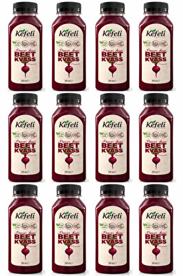 Pancar Suyu Kvass 250ml X 12 Adet ürün fotoğrafı