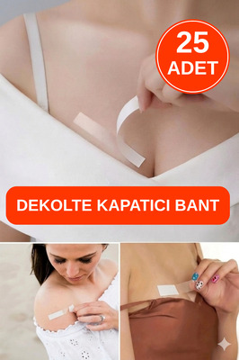 Çift Taraflı Bant Süper Güçlü DEKOLTE KAPATICI BANT ürün fotoğrafı