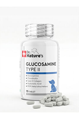 Köpekler İçin Glukozamin Tablet Eklem ve Kıkırdak Desteği, Hareket Kabiliyeti Takviyesi (75 Tablet) ürün fotoğrafı