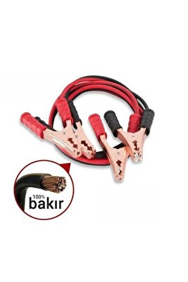 Akü takviye kablosu seti 600 amp 2,3mt ürün fotoğrafı