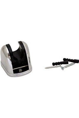 Krom Kaplama Mafsal Duş Başlığı Hortum Askısı Mafsalı Tutacağı ürün fotoğrafı