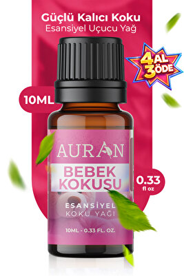 Bebek Kokusu Esansiyel Uçucu Koku Yağı Buhurdanlık Yağı Difüzör Esansı Hobi Esans Ortam Oda 10ml ürün fotoğrafı