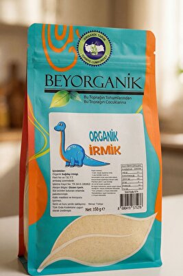 Organik İrmik 350gr (PESTİSİT VE AFLATOKSİN ANALİZLİ) ürün fotoğrafı