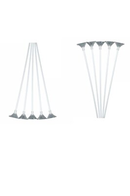 Partidolu Plastik Balon Çubuğu 100 Adet ürün fotoğrafı