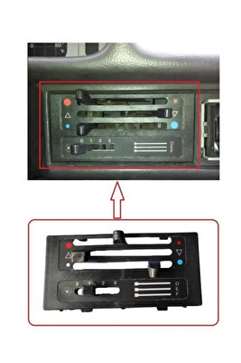 Tofaş Doğan Şahin Kartal Kalorifer Kumanda Paneli Düğmeli Takım ürün fotoğrafı