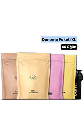 Başlangıç Paket Xl - X4 Öğün Tozu (çikolata, Kurabiye, Muz, Vanilya) - 1 Ücretsiz Shaker ürün fotoğrafı