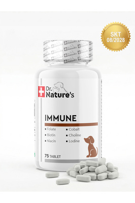 Köpek Multivitamin Immune 75 Tablet – Günlük Bağışıklık ve Vitamin Desteği ürün fotoğrafı