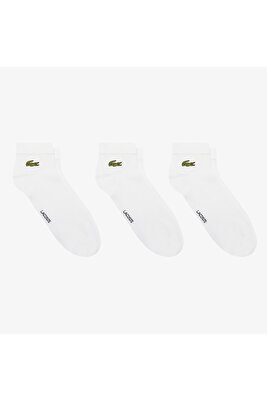 Unisex 3'lü Beyaz Çorap ürün fotoğrafı