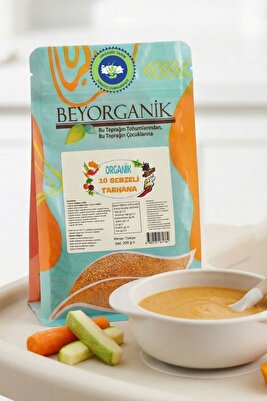 Organik 10 Sebzeli Tarhana (10 SEBZELİ) (PESTİSİT VE AFLATOKSİN ANALİZLİ) 200gr ürün fotoğrafı