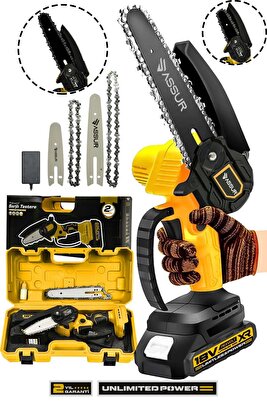 Profesyonel Metal Dişli 18v Şarjlı Dal Budama Testeresi ürün fotoğrafı