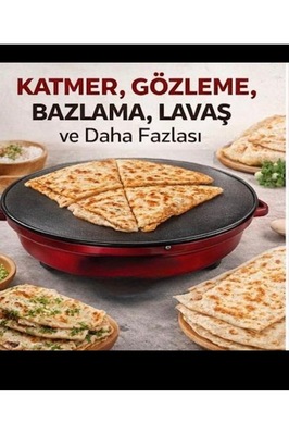 Elektrikli Katmer - Gözleme – Yufka Sacı ürün fotoğrafı